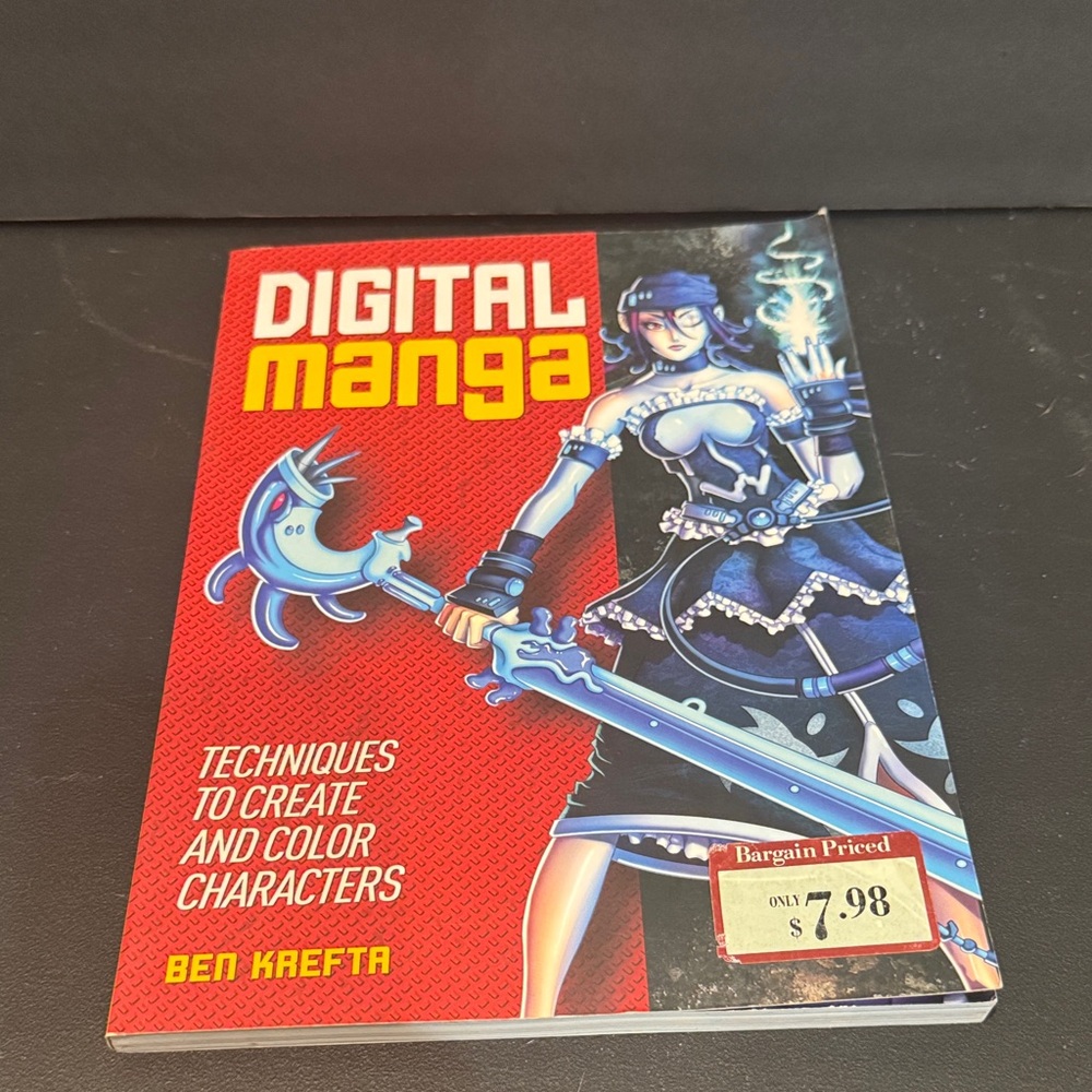 Digital Manga Techniques to Create & Color Characters by Ben Krefta